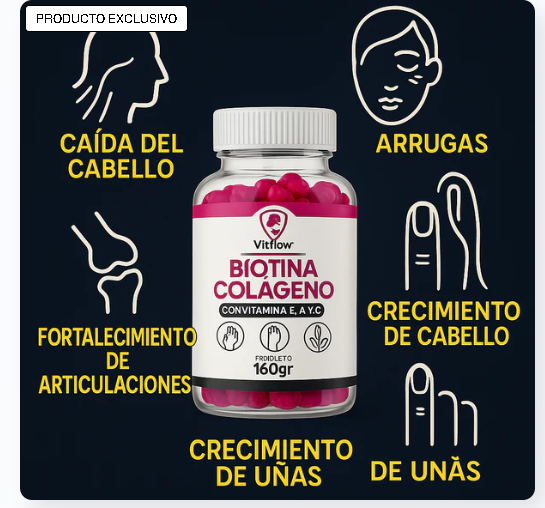 GOMAS BIOTINA COLAGENO